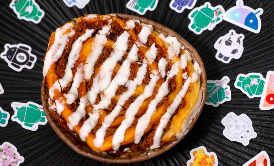 Android 17 Cinnamon Bun Ilustrasi Cinnamon Bun sebagai nama kode Android 17