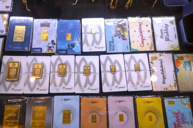 Daftar Harga Emas Antam, Galeri 24, UBS Terbaru 9 Agustus 2025 Tabel harga emas Antam, Galeri 24, UBS per 9 Agustus 2025