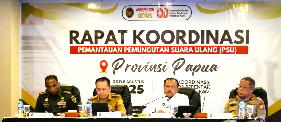 PSU Papua TNI-Polri Siaga Penuh