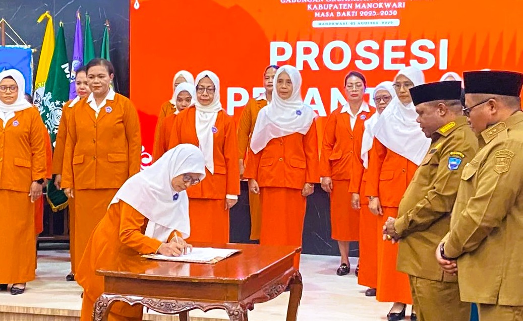 Pelantikan GOW Manokwari 2025