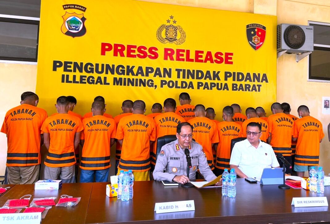 Penangkapan Penambang Ilegal