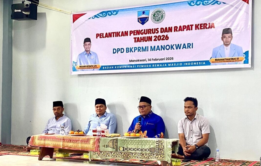 bkprmi manokwari kukuhkan pengurus dan raker1