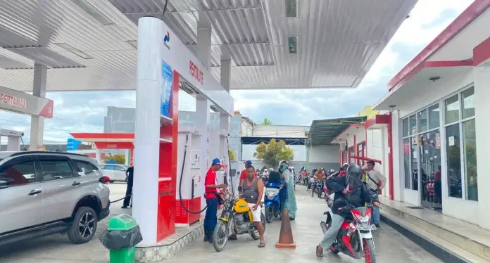 pertamina tambah pasokan pertalite dimimika1