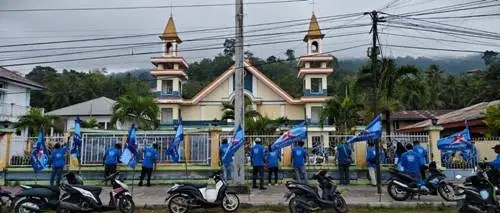 gerakan langit biru warnai hut demokrat hutv demokrat1